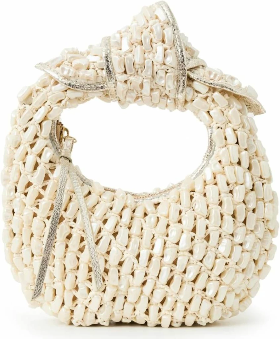 Poolside Bags Josie Pearl Handbag for Women - Elegant Pearl-Embellished Purse
