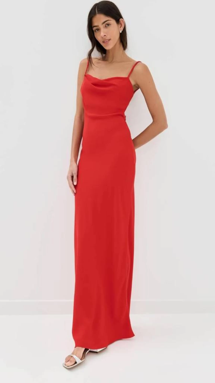 Anna October Women's Yelena Maxi Dress - Elegant Long Flowy Summer Dress