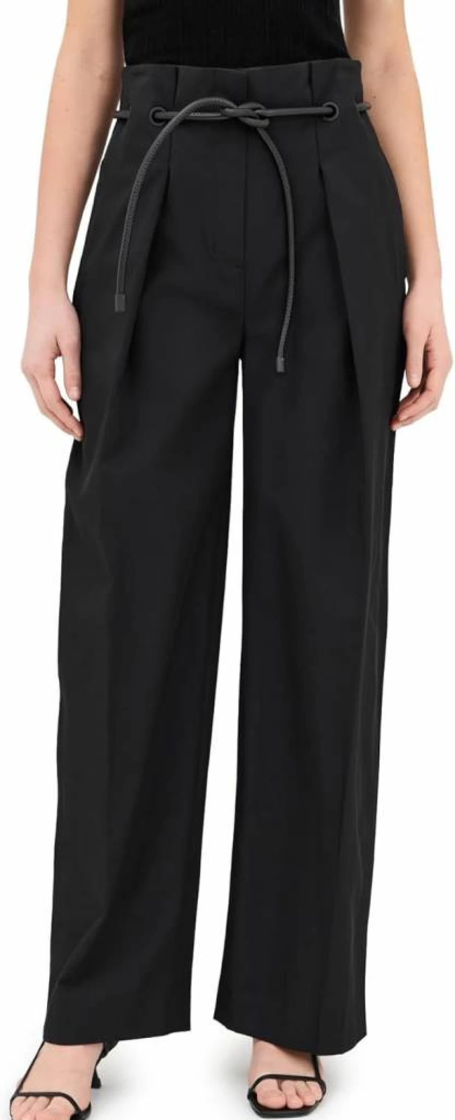 3.1 Phillip Lim Women's Origami Wide Leg Pants - High-Waisted Luxury Trousers for Women