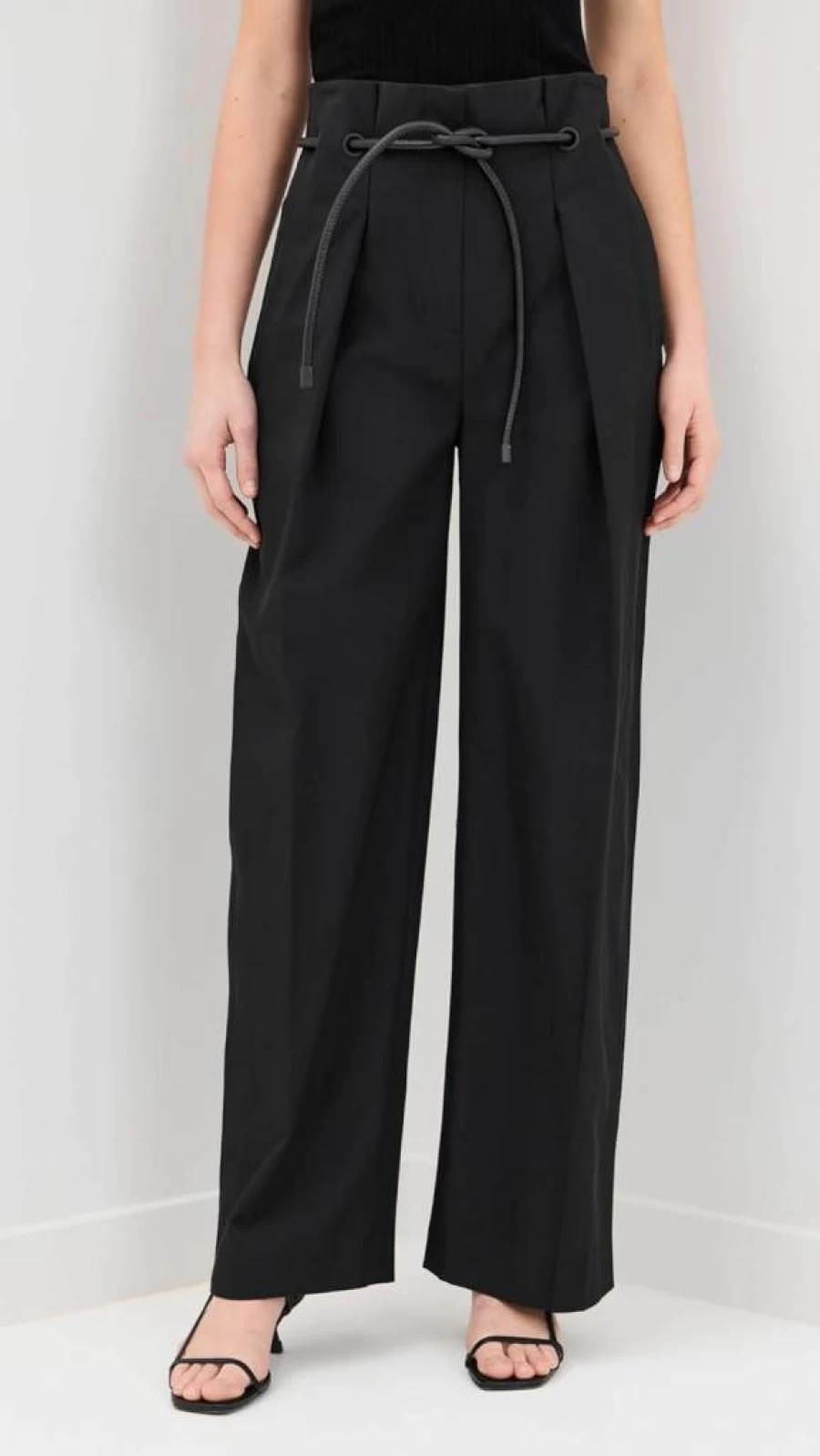 3.1 Phillip Lim Women's Origami Wide Leg Pants - High-Waisted Luxury Trousers for Women