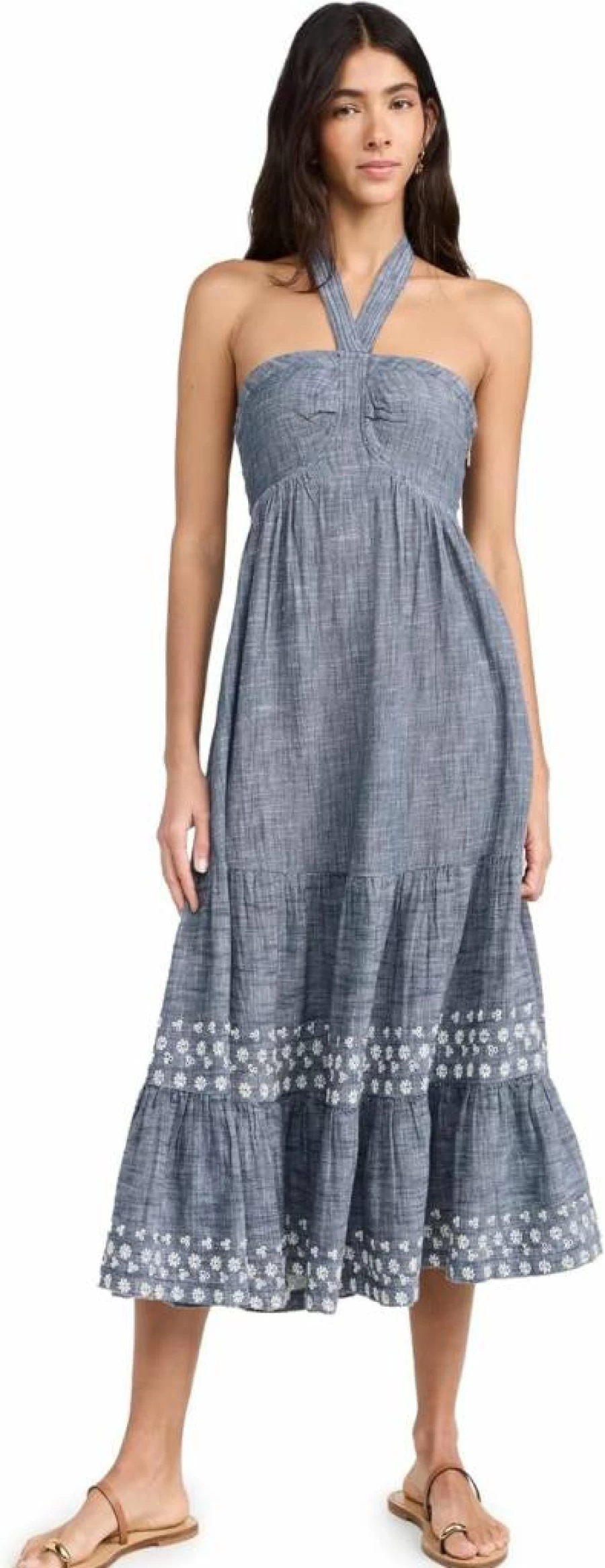 Cleobella Women's Raphaela Midi Dress - Boho Chic Flowy Summer Dress