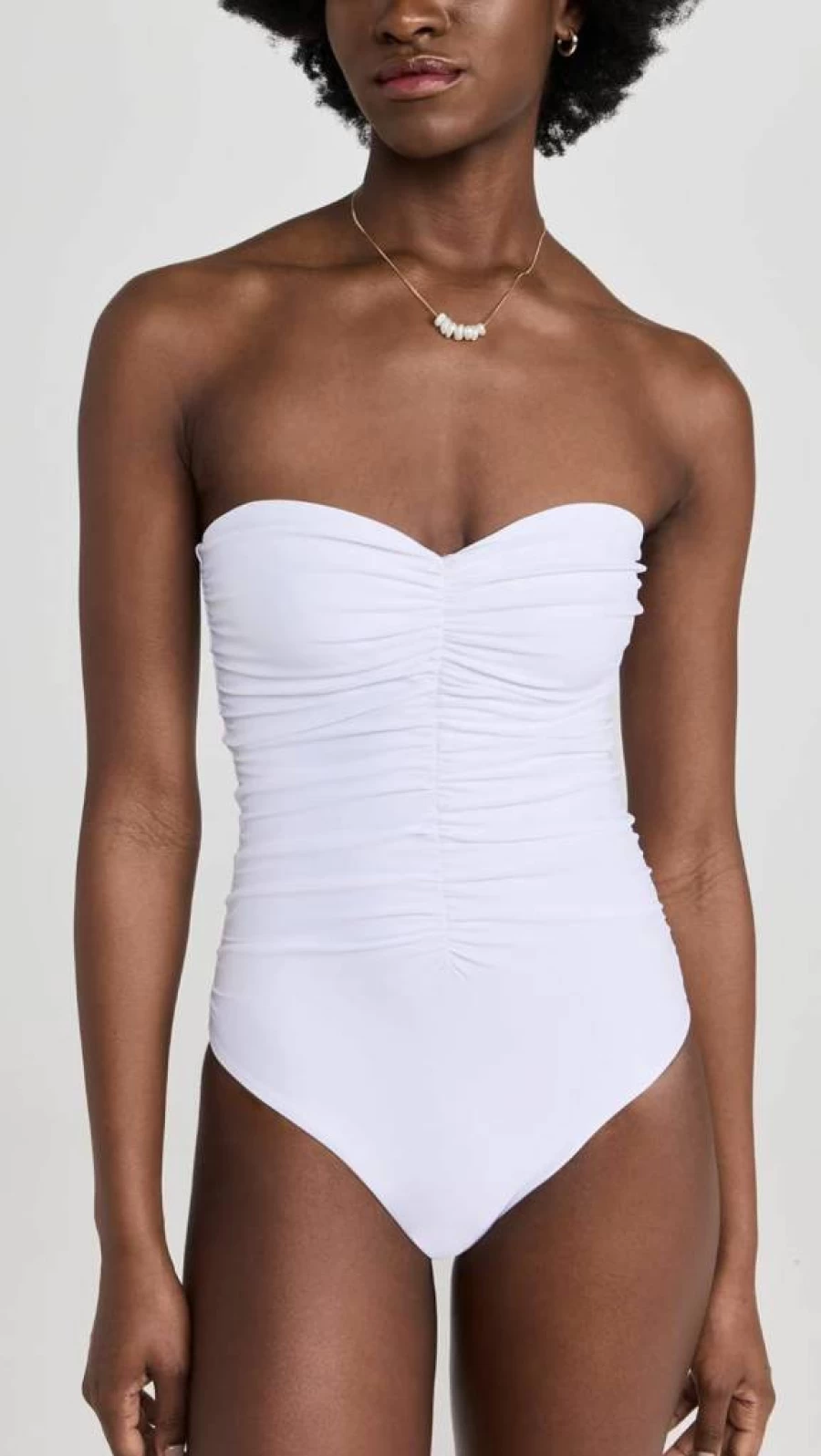 JADE Swim Yara One Piece Women's Sustainable High-Cut Swimsuit | Eco-Friendly Luxury Swimwear