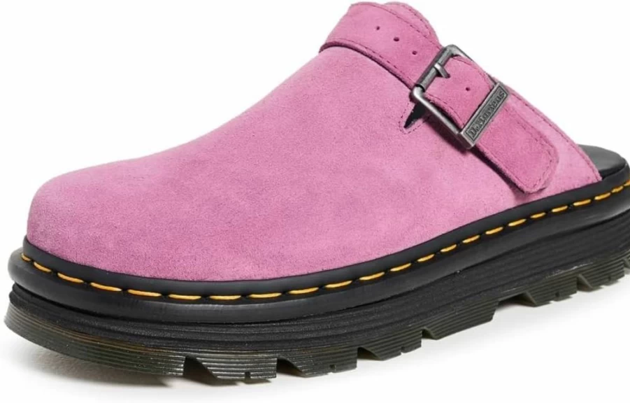 Dr. Martens Unisex Adult Zeb Zag Slide Sandals - Chunky Platform Mule Shoes