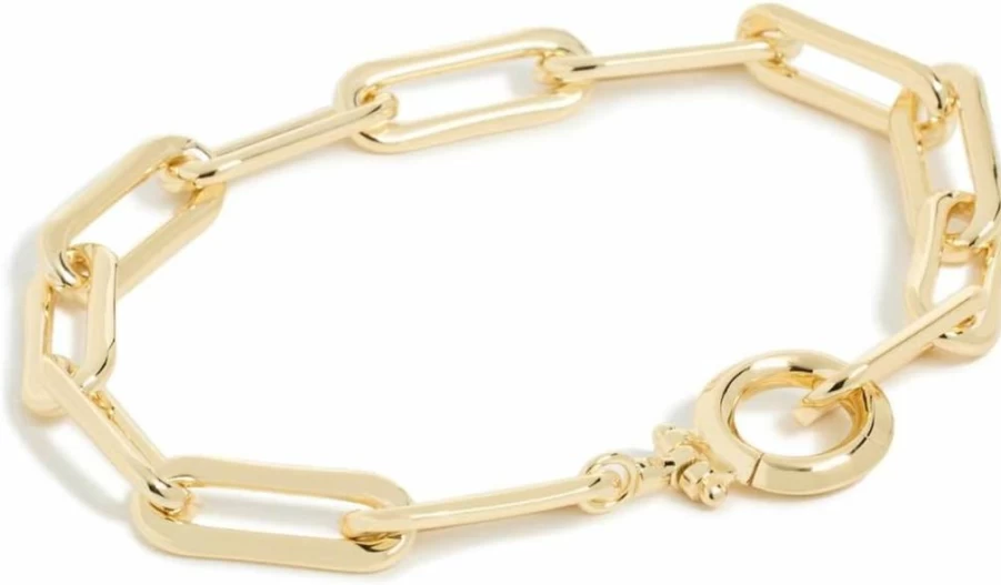 Gorjana Parker XL Bracelet for Women - Elegant Gold-Tone Chain Bracelet