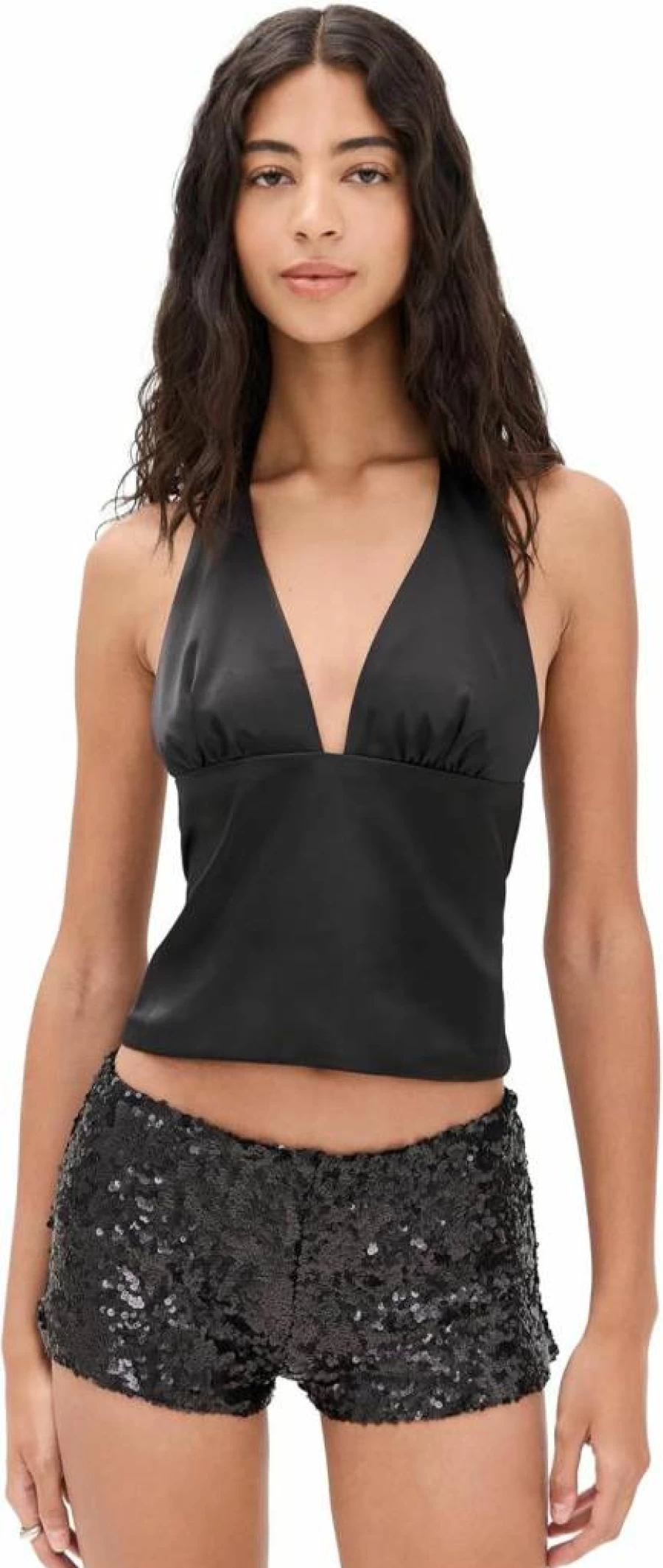 Lioness Women's Opulence Halter Top - Elegant Feminine Blouse for Stylish Outfits