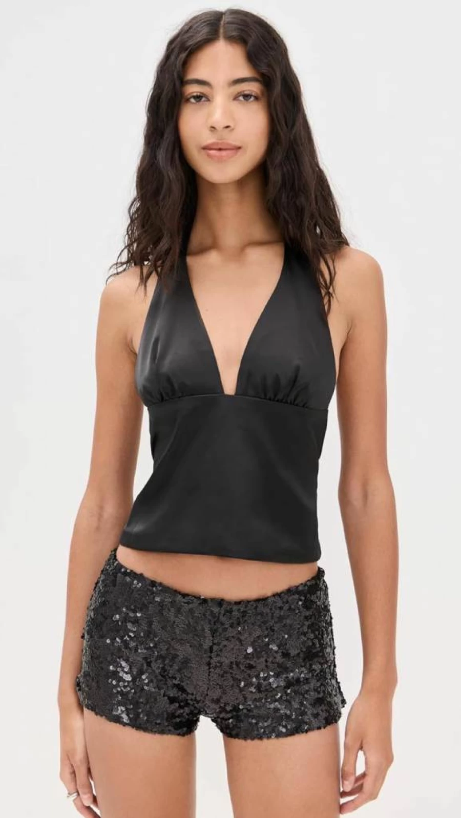 Lioness Women's Opulence Halter Top - Elegant Feminine Blouse for Stylish Outfits
