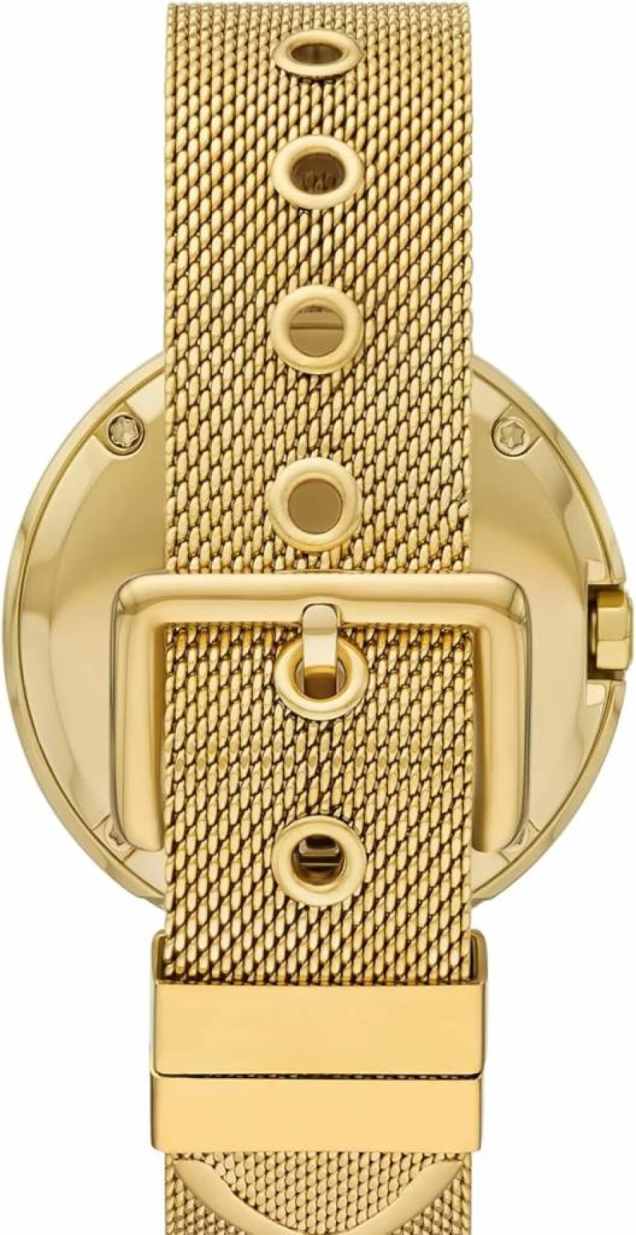 Tory Burch Women's Leather Strap Watch with Pierced Design - Elegant Fashion Timepiece