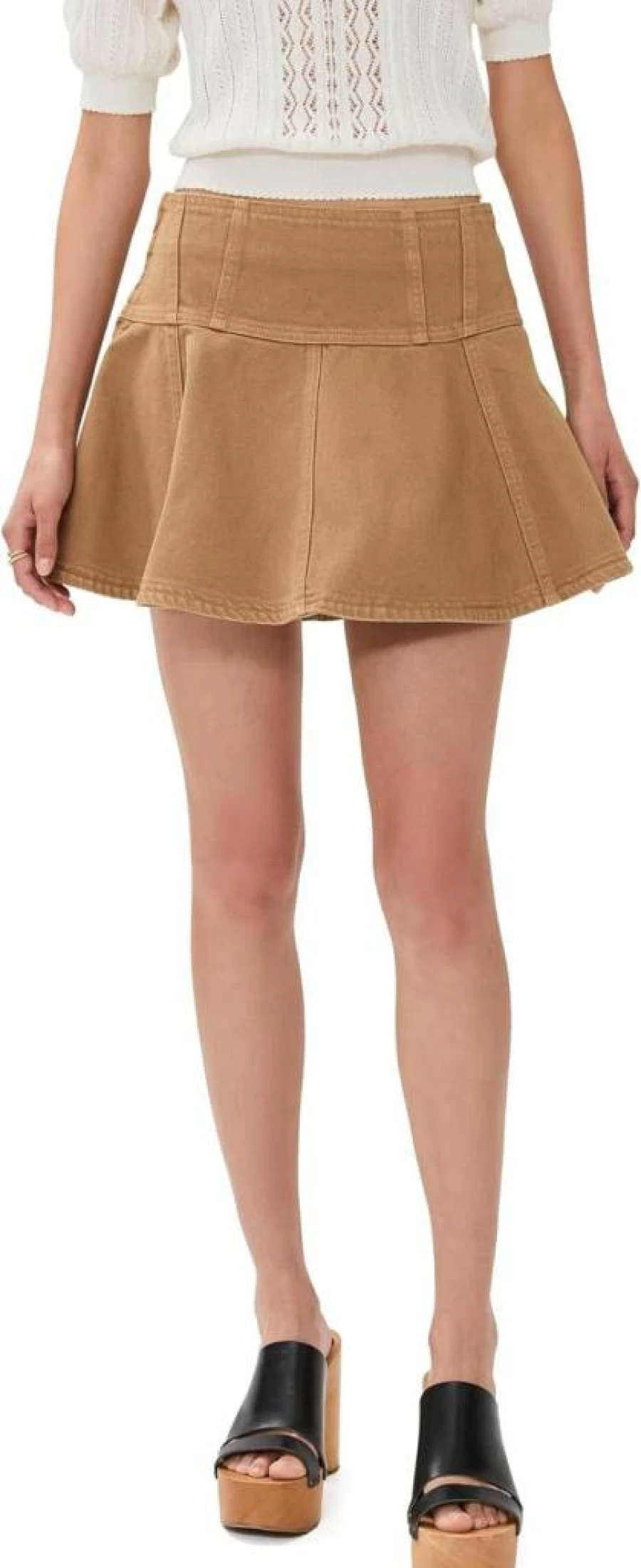 Ulla Johnson Women's Vera Skirt - Floral Printed Midi Skirt - Boho Chic Style