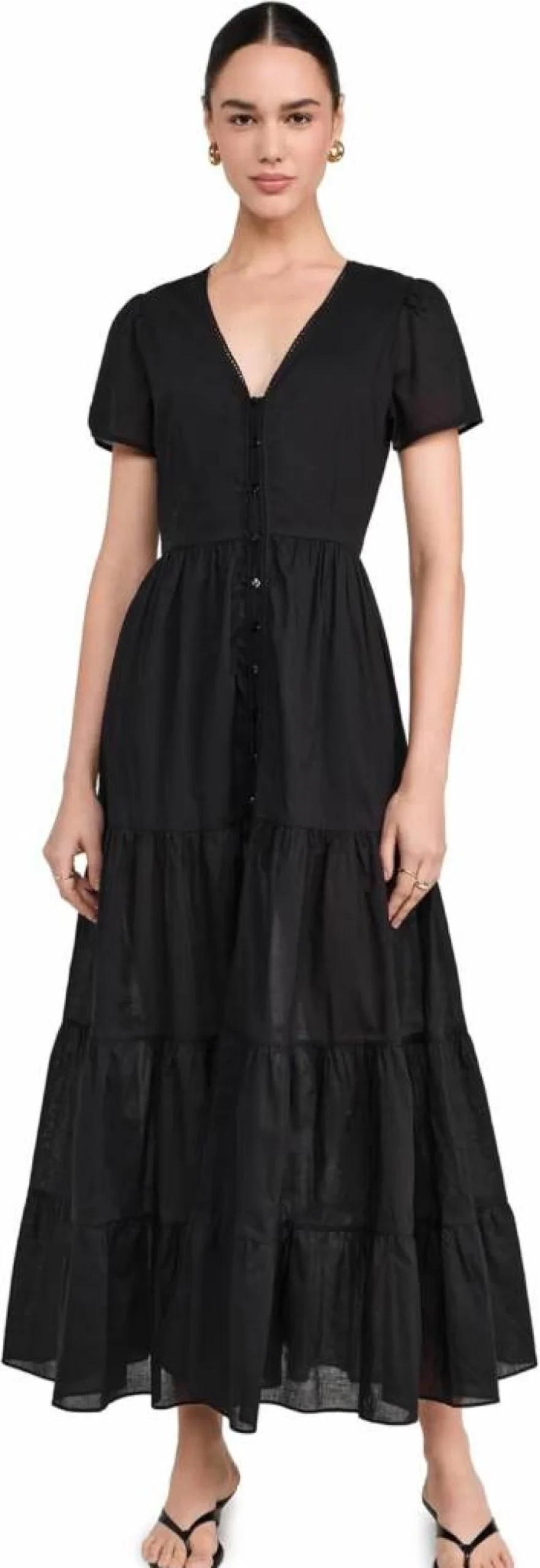 Playa Lucila Women's Floral Button Down Maxi Dress - Elegant Long Sleeve Beach Summer Dress