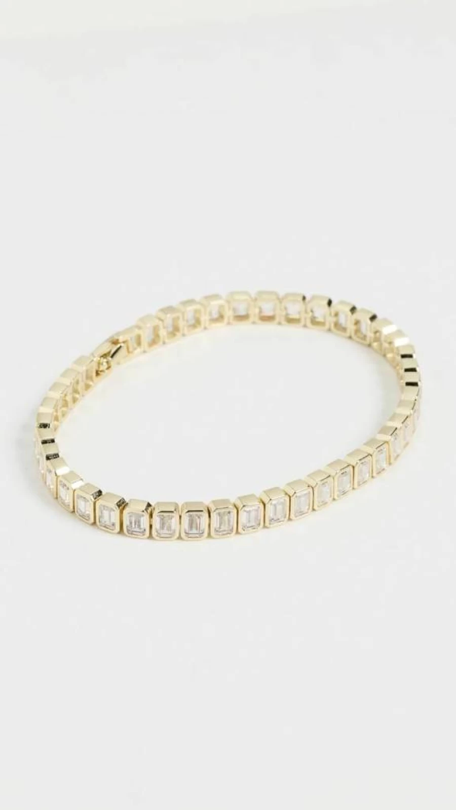 SHASHI Charlee Chain Bracelet for Women - Elegant Gold-Tone Link Bracelet
