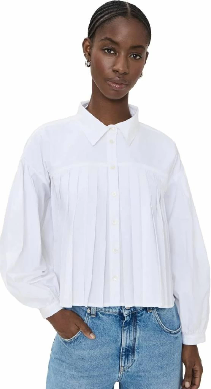 Merlette Women's Fresco Button-Down Shirt – Lightweight & Breathable Top for Casual Wear