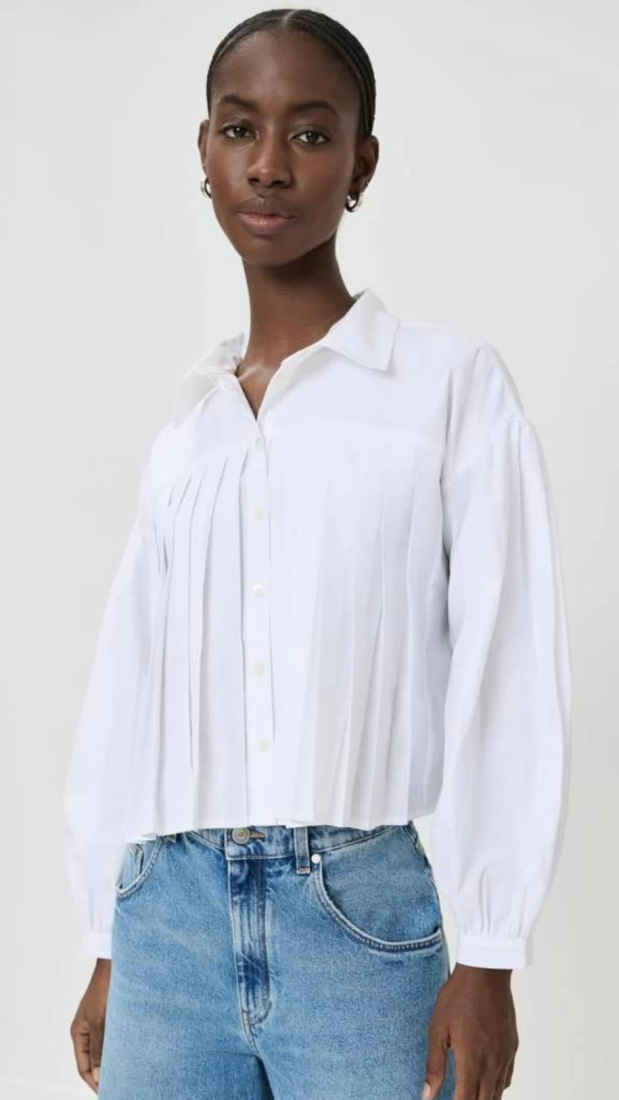 Merlette Women's Fresco Button-Down Shirt – Lightweight & Breathable Top for Casual Wear