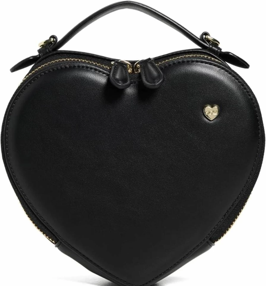 Stoney Clover Lane Heart Crossbody Bag for Women - Stylish & Compact Shoulder Purse