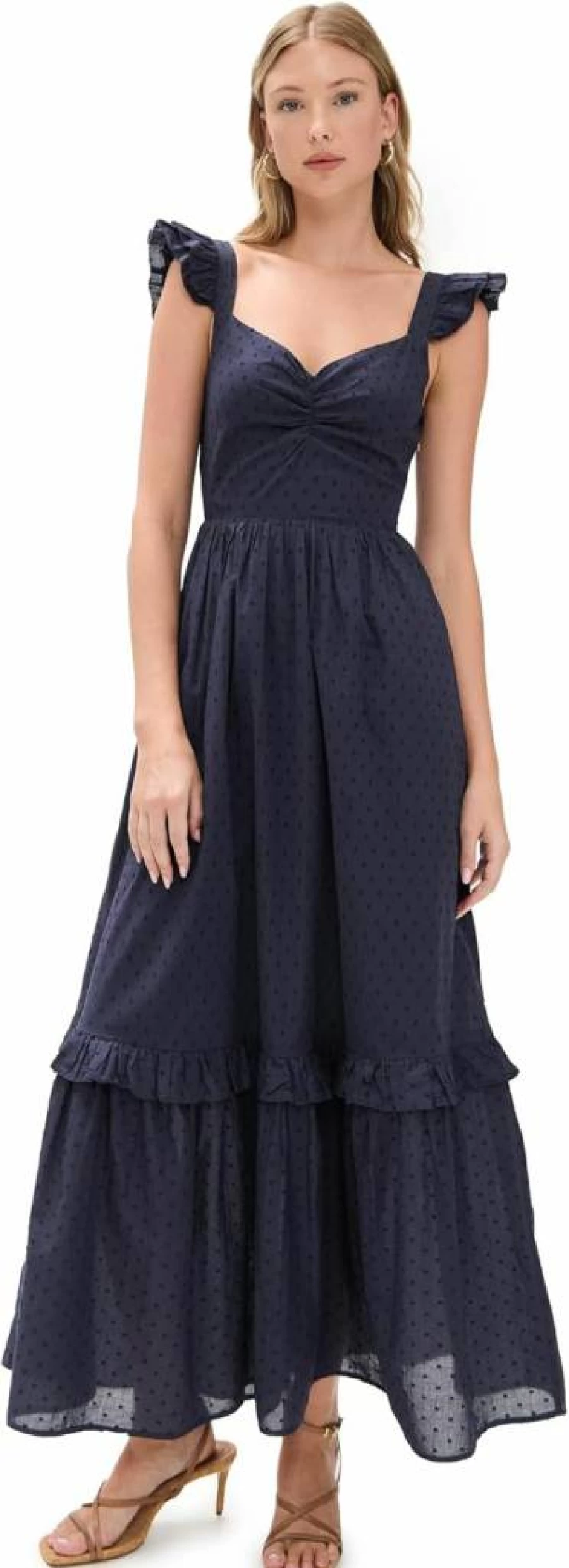 Cleobella Women's Nica Maxi Dress - Boho Chic Flowy Summer Beach Dress