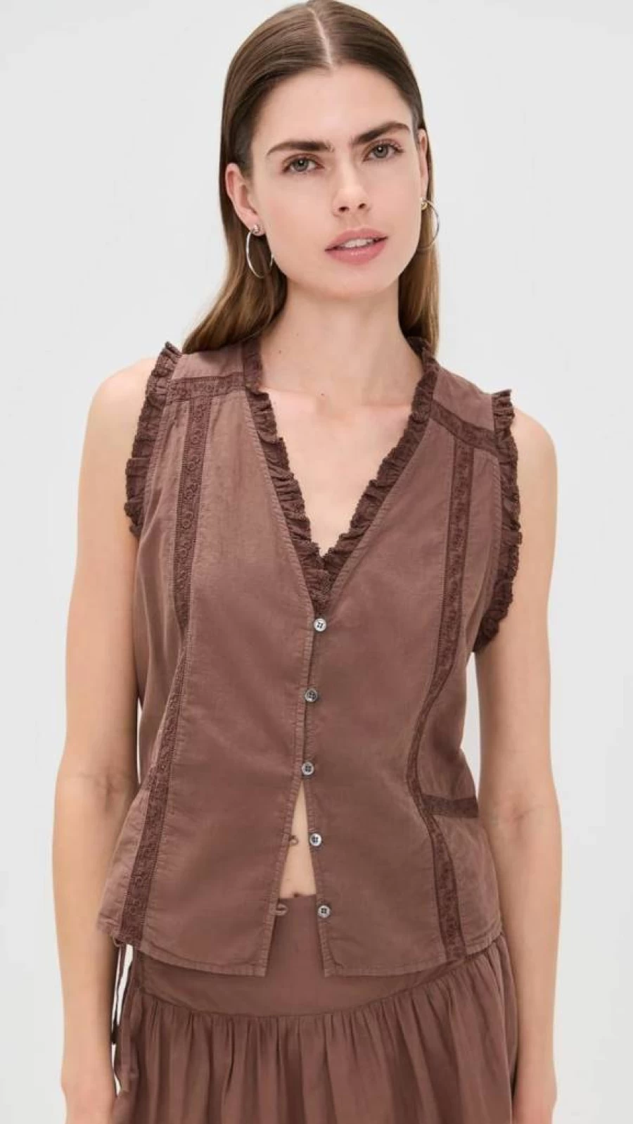 XIRENA Women's Louise Top - Stylish Casual Blouse for Women
