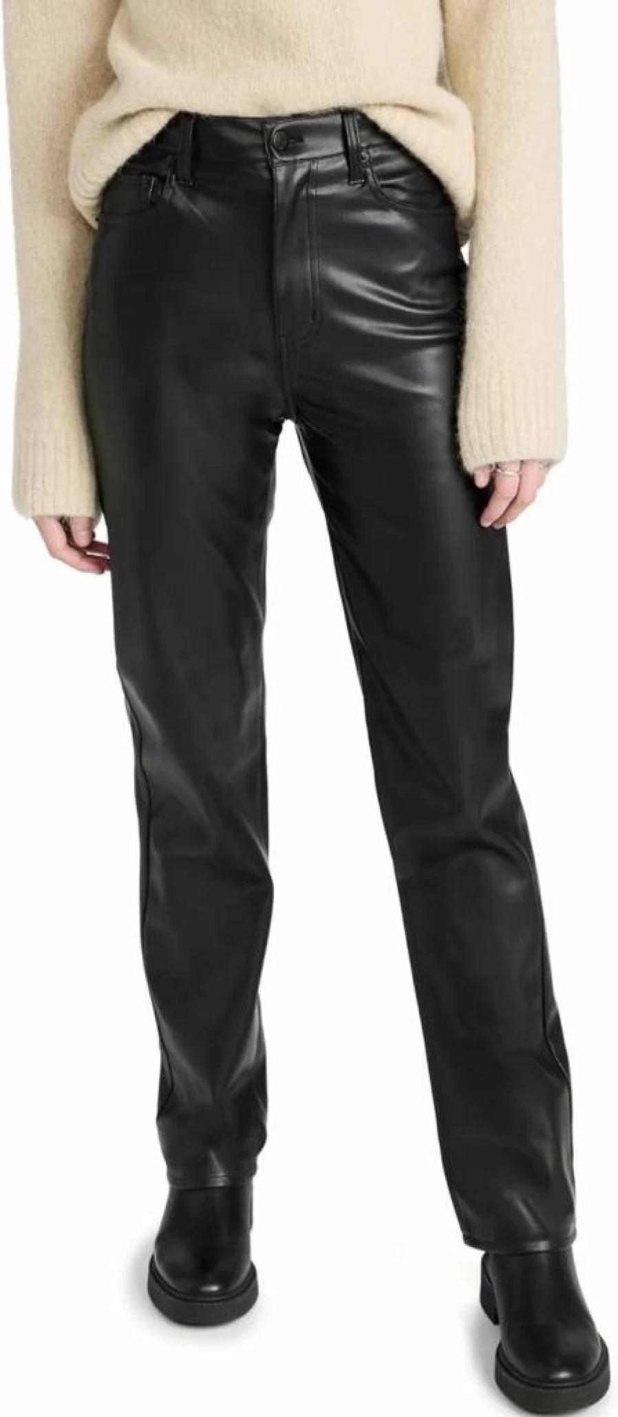 Pistola Denim Women's Cassie High Rise Straight Leg Jeans