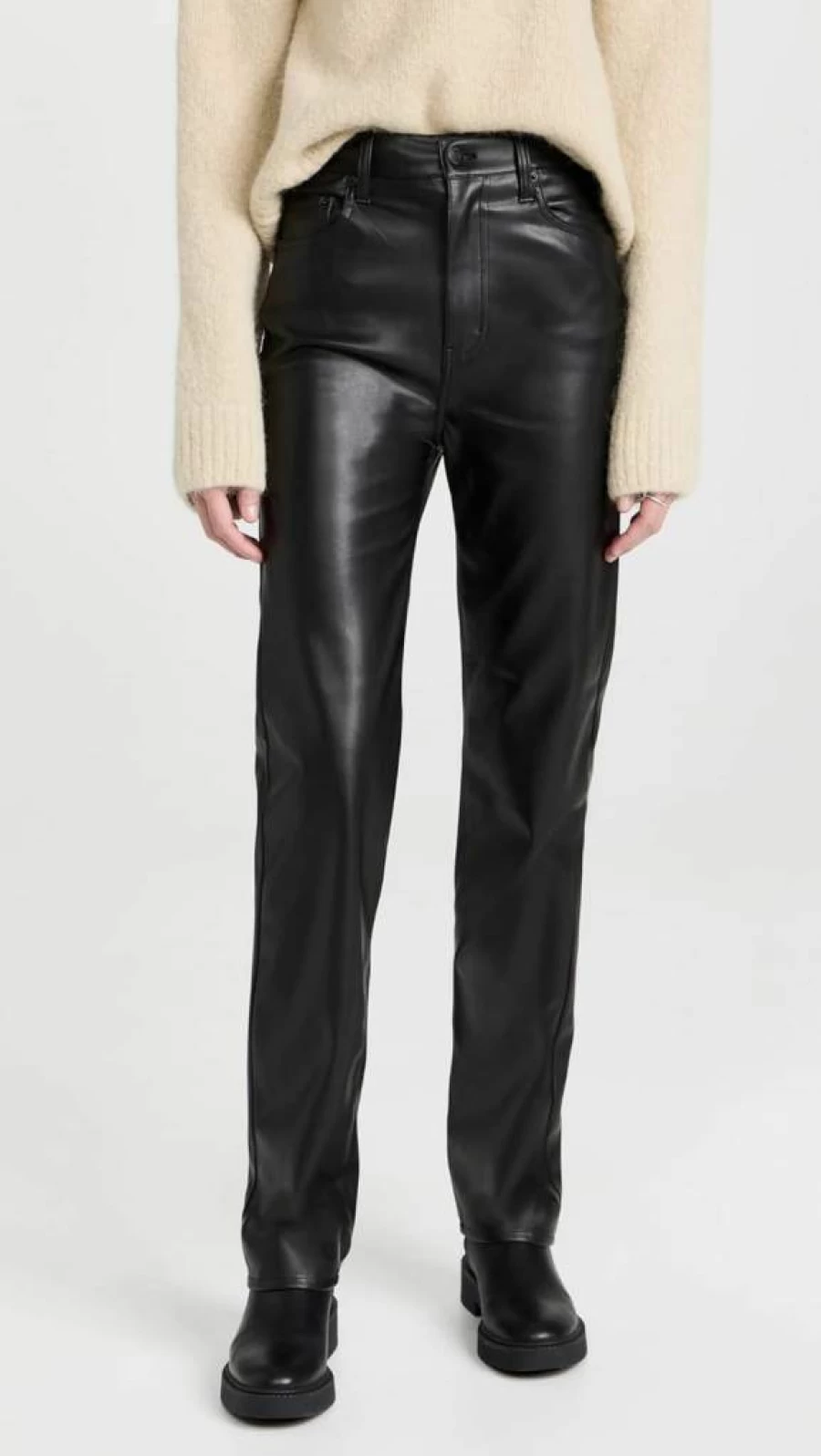 Pistola Denim Women's Cassie High Rise Straight Leg Jeans