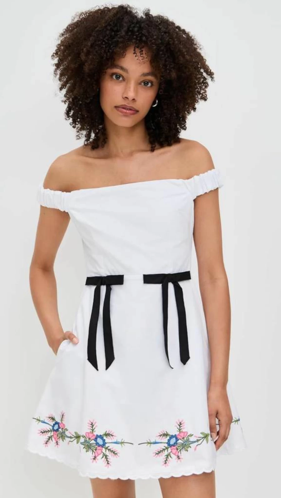 FANM MON Women's Aycan Elegant Flowy Dress for Casual and Evening Wear