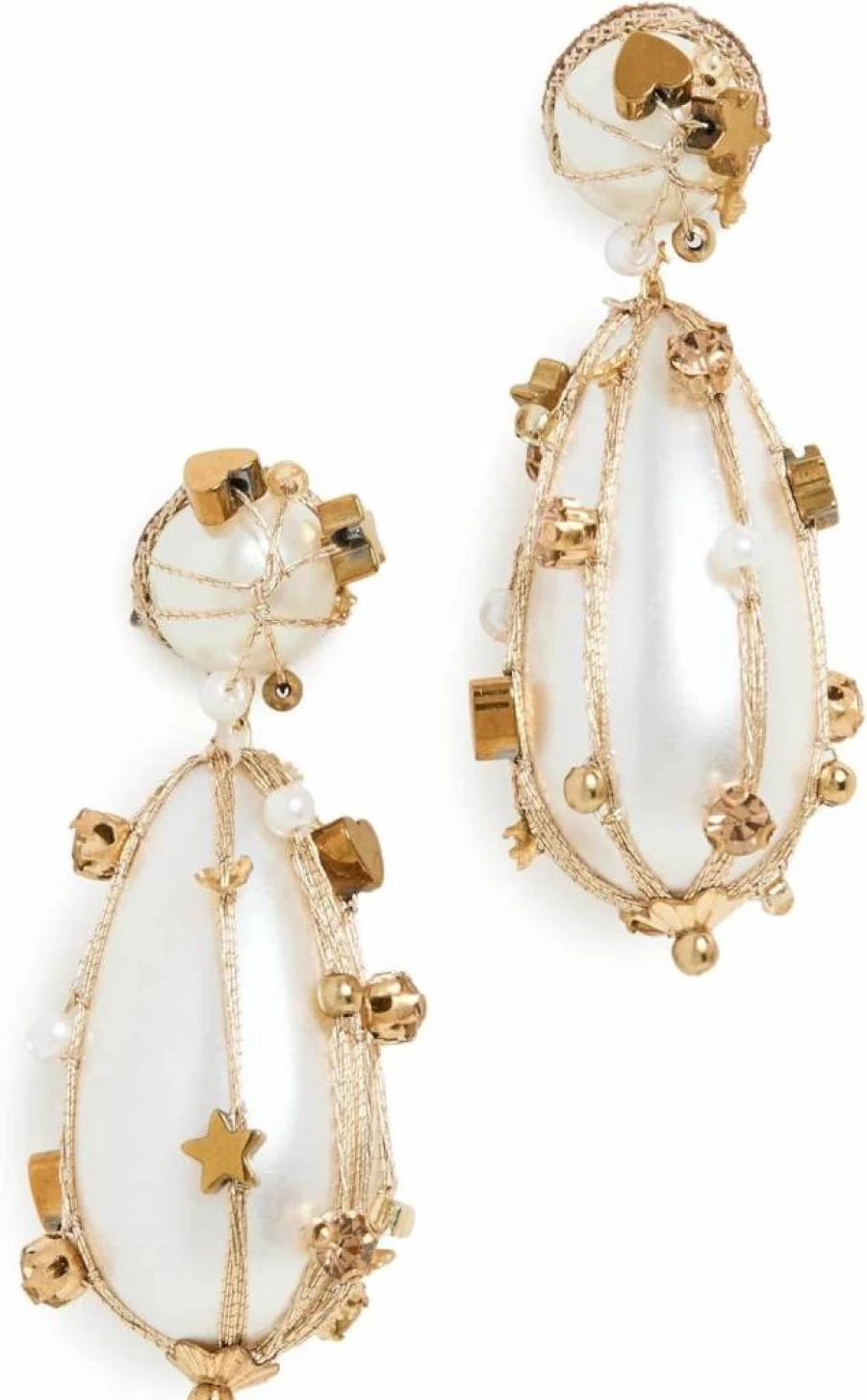 Deepa Gurnani Cora Earrings for Women – Elegant Dangle Earrings by Deepa Gurnani