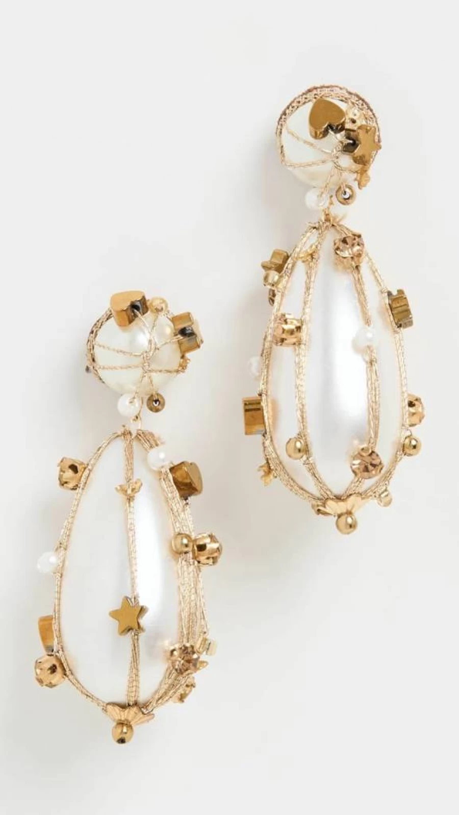 Deepa Gurnani Cora Earrings for Women – Elegant Dangle Earrings by Deepa Gurnani