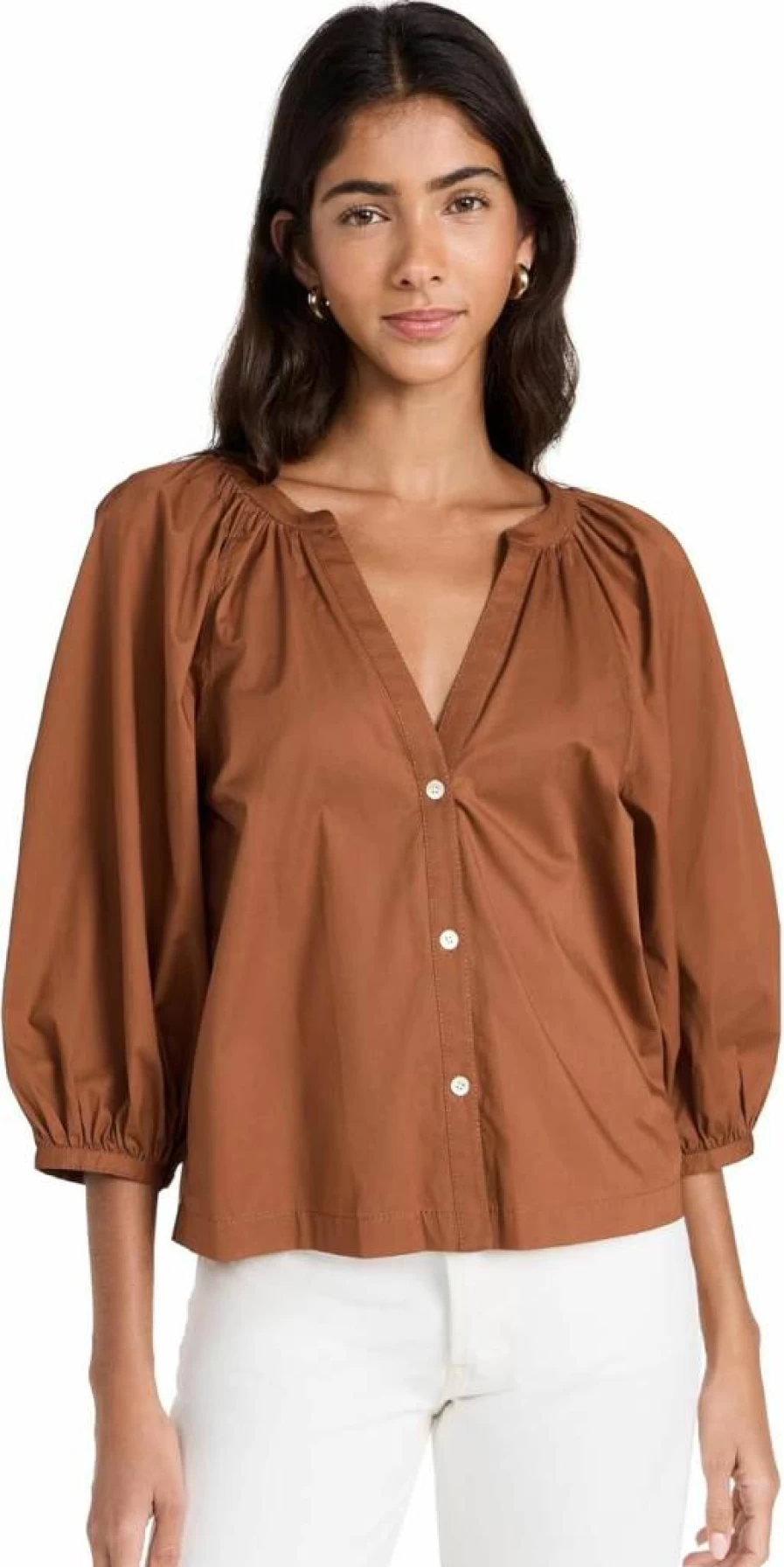 STAUD Women's Dill Top - Stylish Blouse for Women