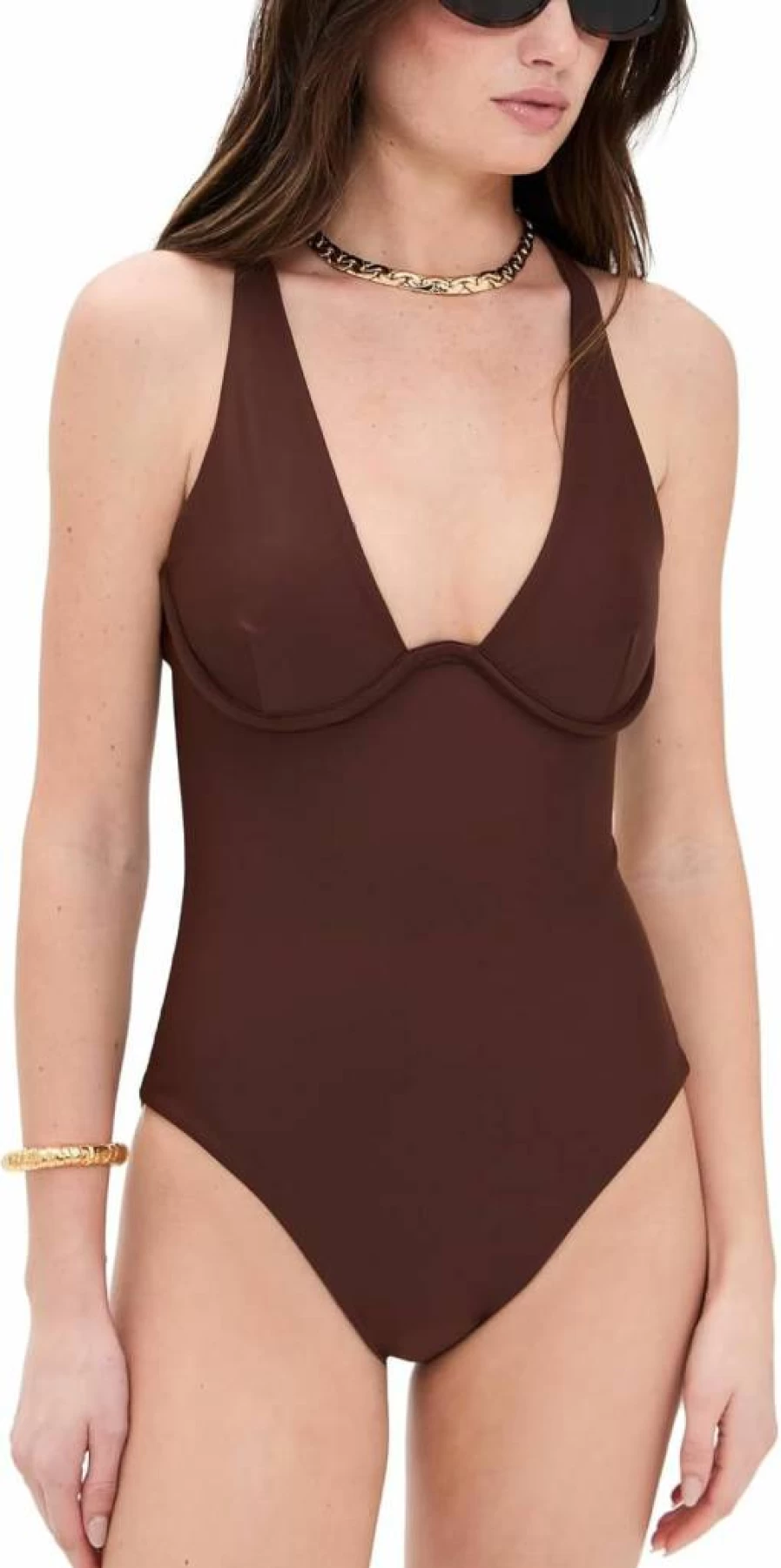JADE Swim Women's Paloma One Piece Swimsuit | High-Quality One-Piece Bathing Suit