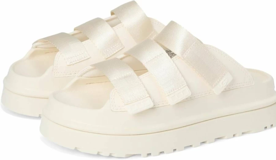 UGG Women's GoldenGlow Slide Sandals - Comfortable Summer Slide Shoes for Women