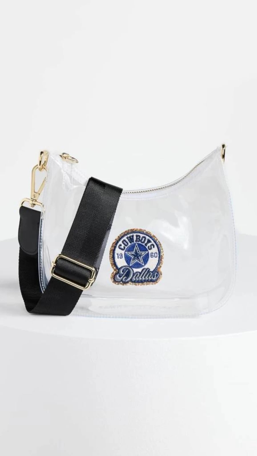 Stoney Clover Lane Dallas Cowboys Clear Crossbody Bag for Women - NFL Team Fashion Purse