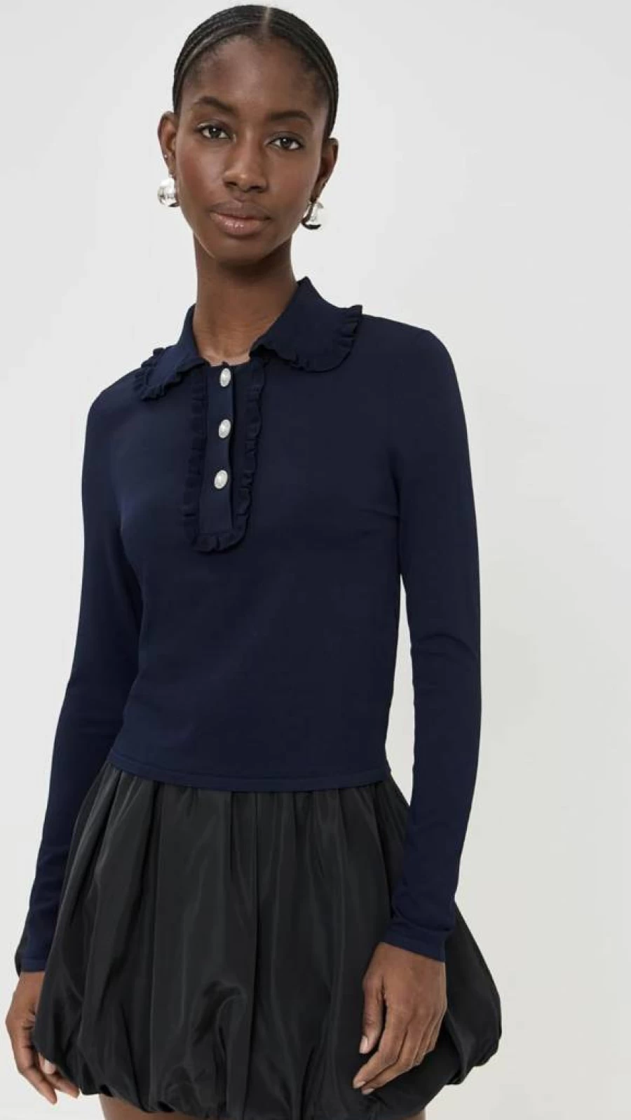 BAUM UND PFERDGARTEN Women's Catarin Blouse - Elegant Feminine Top for Modern Wardrobe