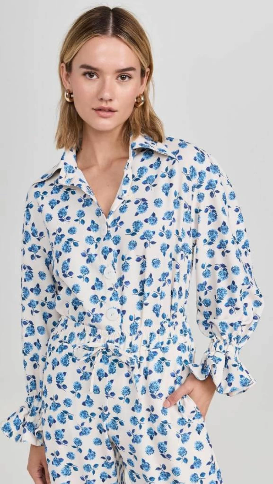 The Lulo Project Women's Teresa Shirt – Stylish & Comfortable Blouse for Everyday Wear