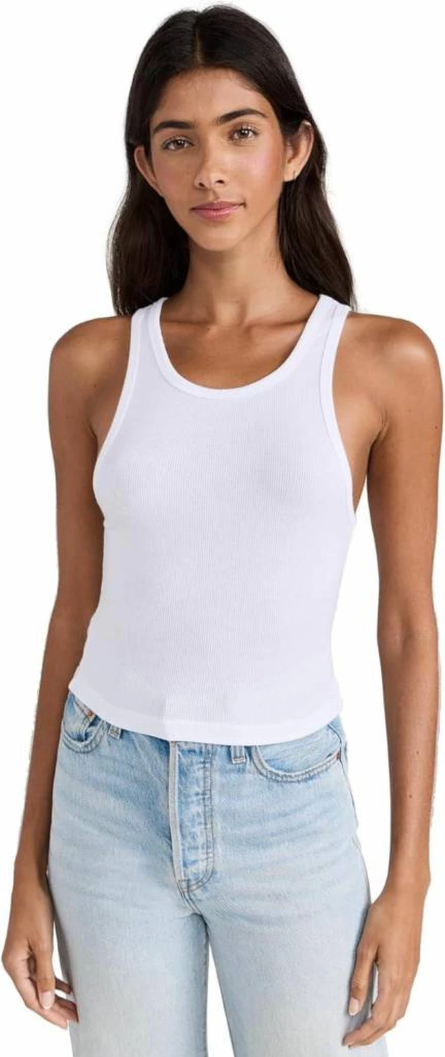 Cotton Citizen Women's Verona Crop Top - Stylish Casual Sleeveless Tank