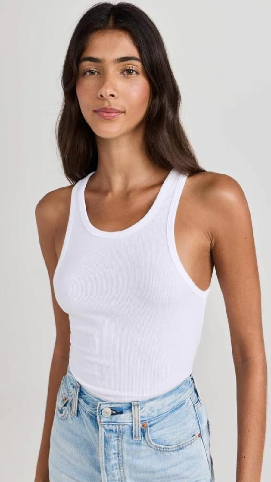 Cotton Citizen Women's Verona Crop Top - Stylish Casual Sleeveless Tank