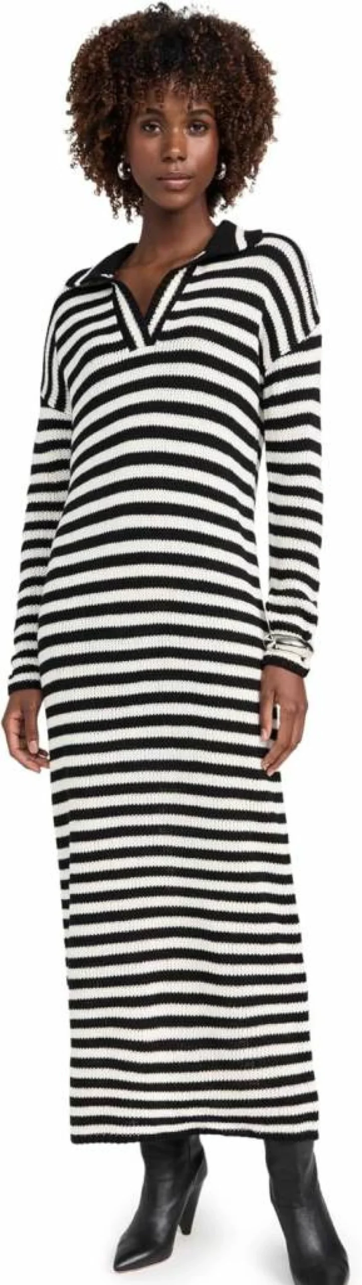 525 Women's Striped Polo Dress - Casual Raya Style Summer Dress
