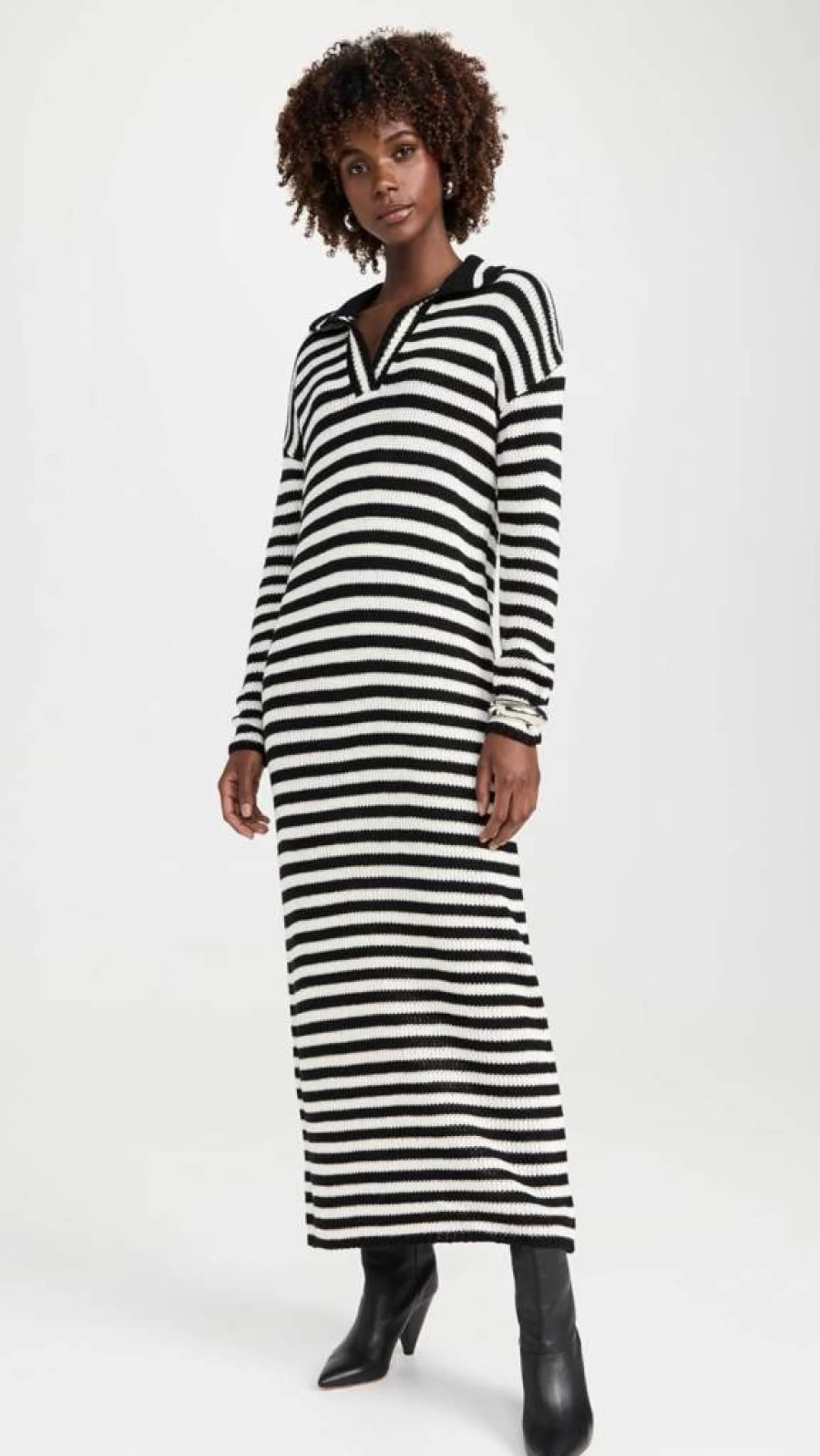 525 Women's Striped Polo Dress - Casual Raya Style Summer Dress