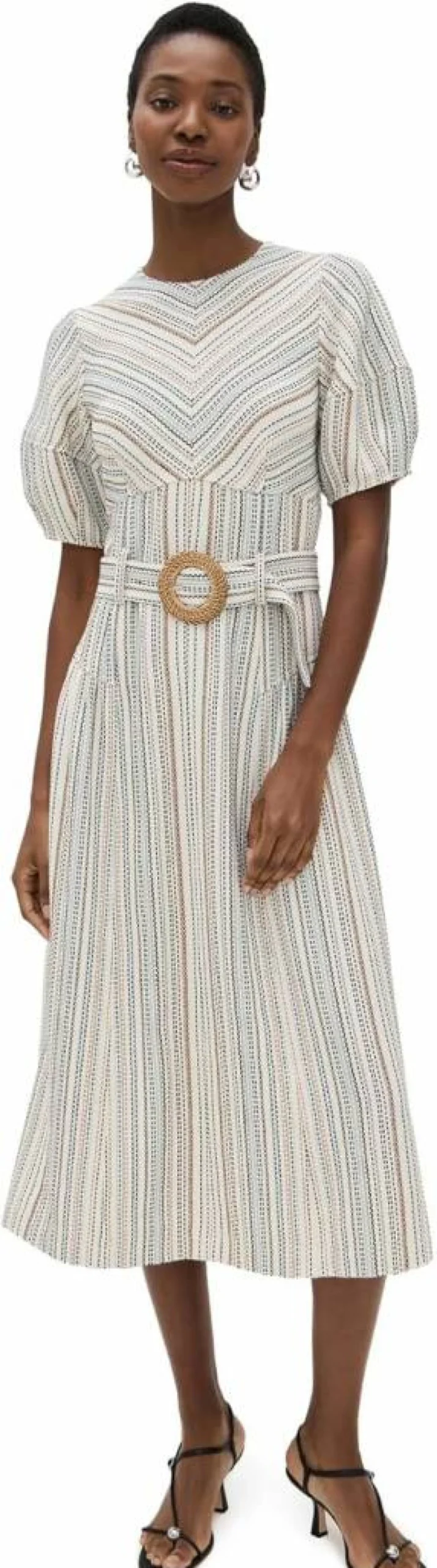 Shoshanna Women's Jessie Floral Wrap Dress - Elegant Midi Dress for Casual & Evening Wear