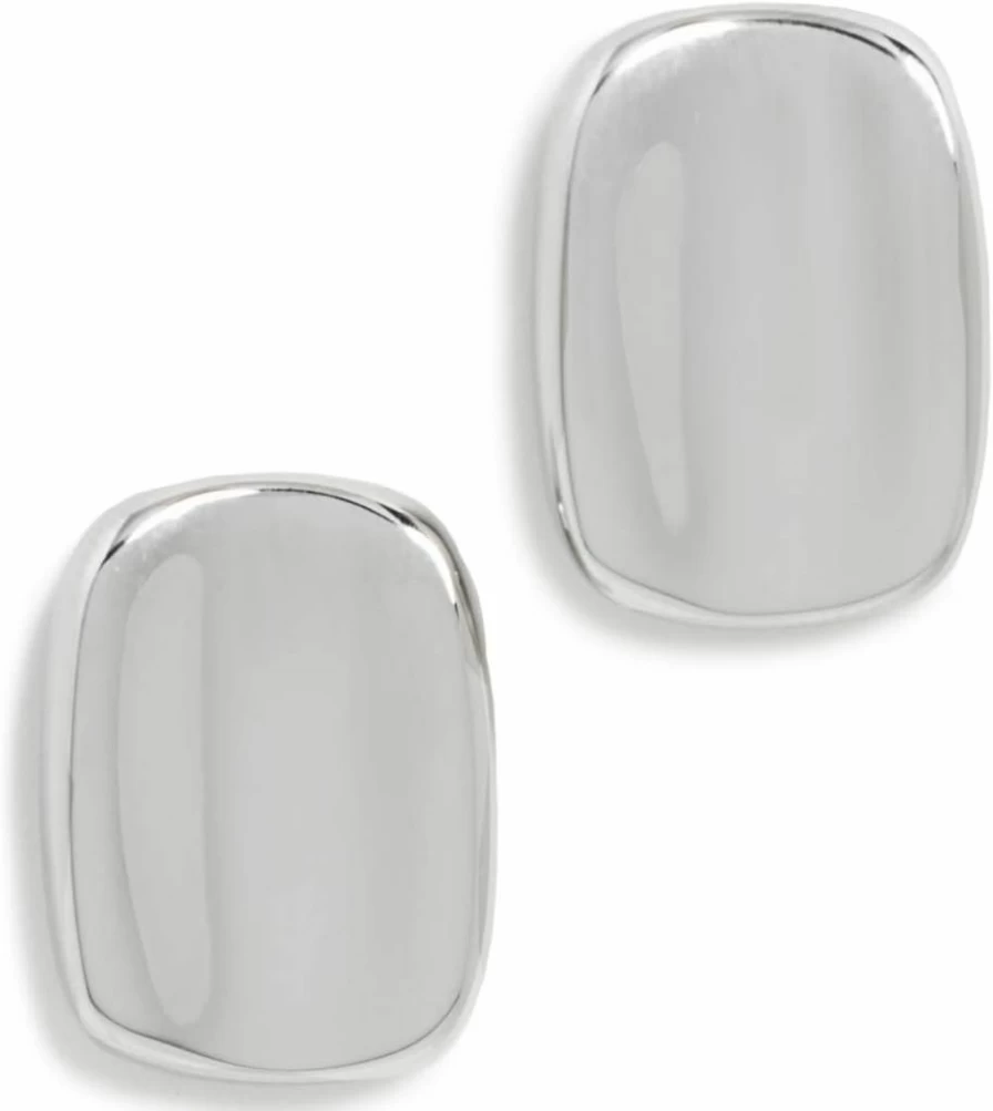 LUV AJ Women's Melrose Hoop Earrings - Gold Plated Dainty Hoops for Everyday Wear