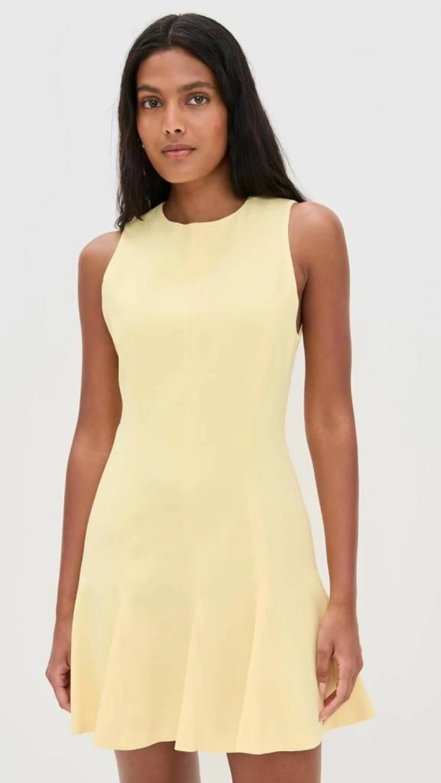 Alice + Olivia Isabelle Seamed Flare Mini Dress - Women's Stylish A-Line Party Outfit