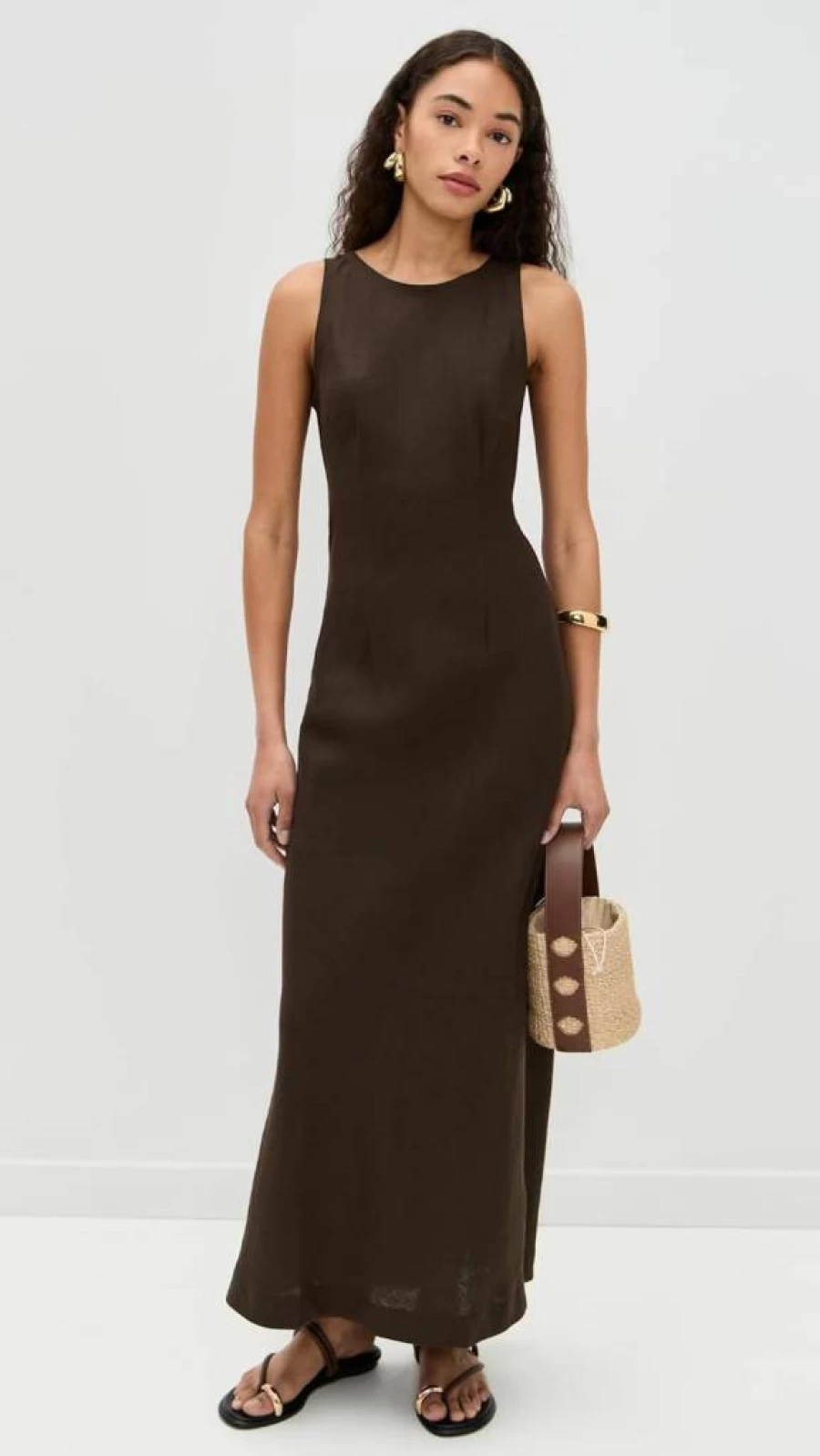FAITHFULL THE BRAND Women's Lydie Maxi Dress - Flowy Boho Summer Dress