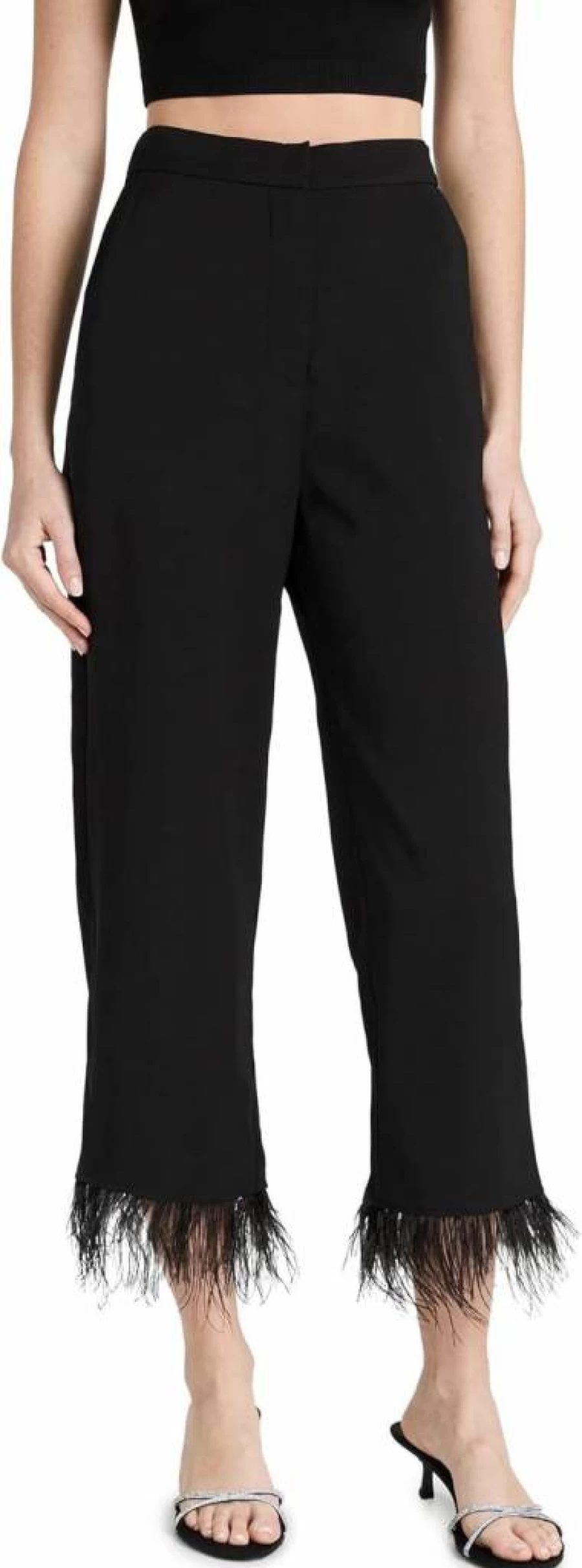 WAYF Women's Romee High-Waisted Travel Pants - Lightweight Comfort & Stylish Casual Trousers