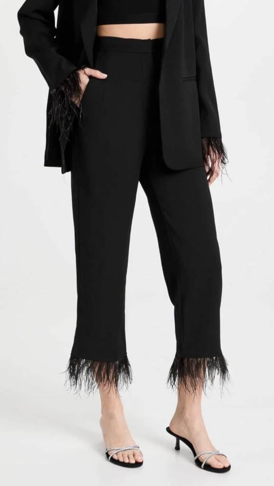 WAYF Women's Romee High-Waisted Travel Pants - Lightweight Comfort & Stylish Casual Trousers