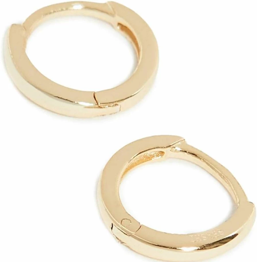 SHASHI Women's Katrina Hoop Earrings - Sterling Silver Fashion Hoops for Women