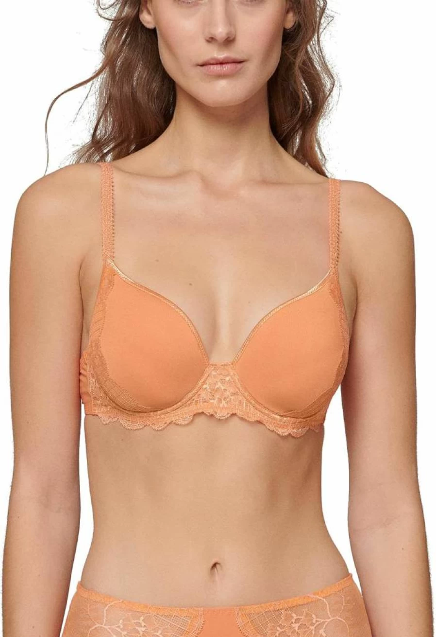 Simone Perele Women's Reve 3D Plunge Bra - Lace Underwire Push-Up Lingerie