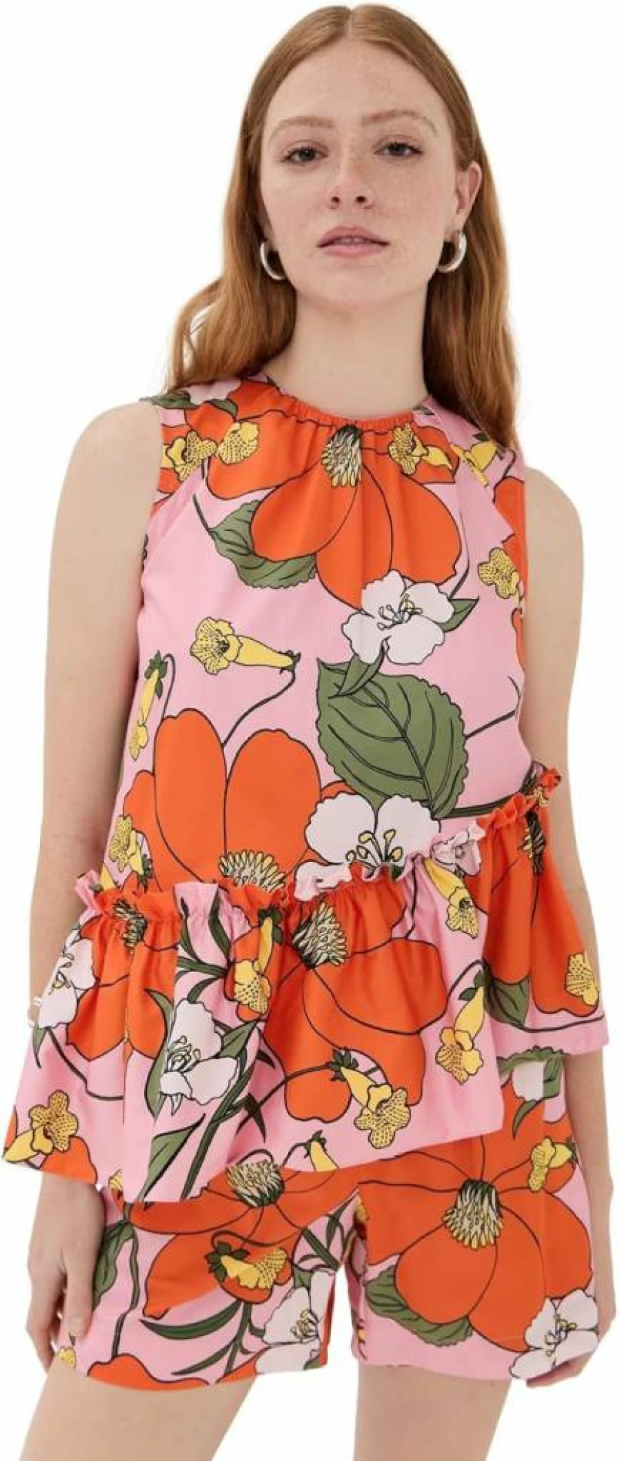 Borgo de Nor Women's Alora Top - Stylish Casual Blouse for Everyday Wear