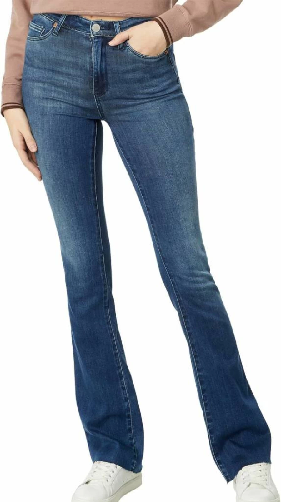BLANKNYC Women's Hoyt High-Waisted Wide Leg Pants - Trendy Casual Trousers for Women