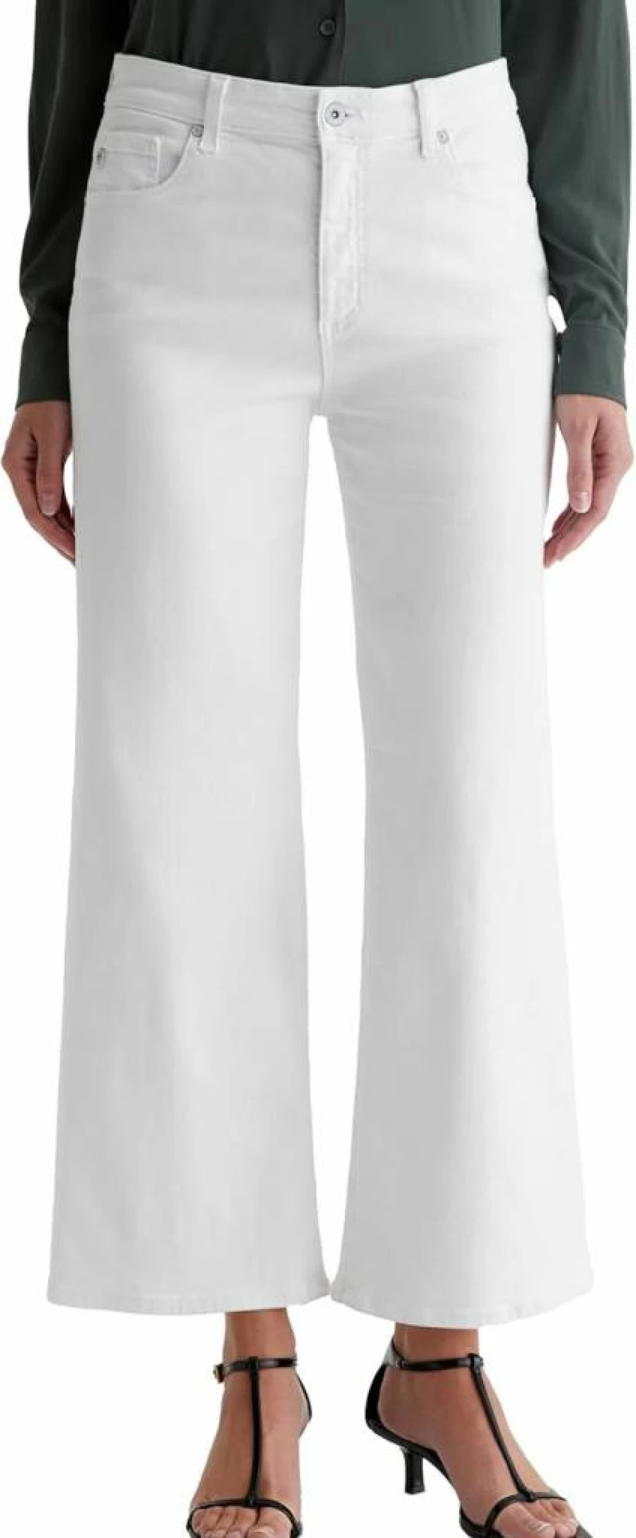 AG Jeans Women's Saige High Rise Wide Leg Denim Jeans