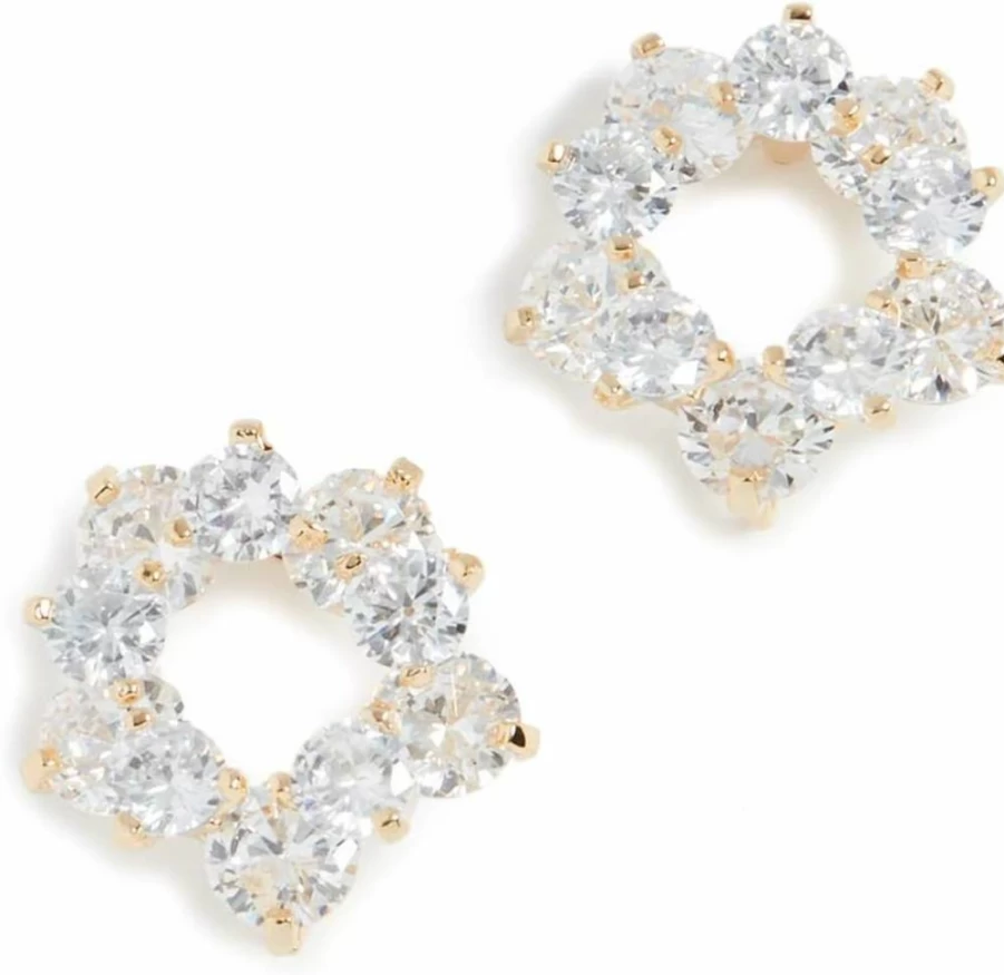 SHASHI Women's Babe Stud Earrings - Trendy Gold Plated Studs for Women, Minimalist Elegant Earrings, Fashion Jewelry Gift