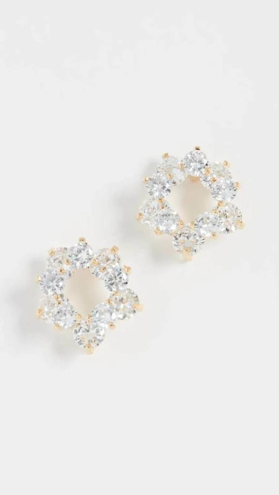 SHASHI Women's Babe Stud Earrings - Trendy Gold Plated Studs for Women, Minimalist Elegant Earrings, Fashion Jewelry Gift