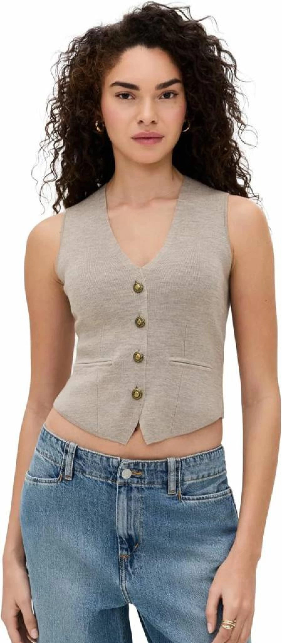 Rag & Bone Women's Ella Vest - Stylish Casual Sleeveless Jacket for Women