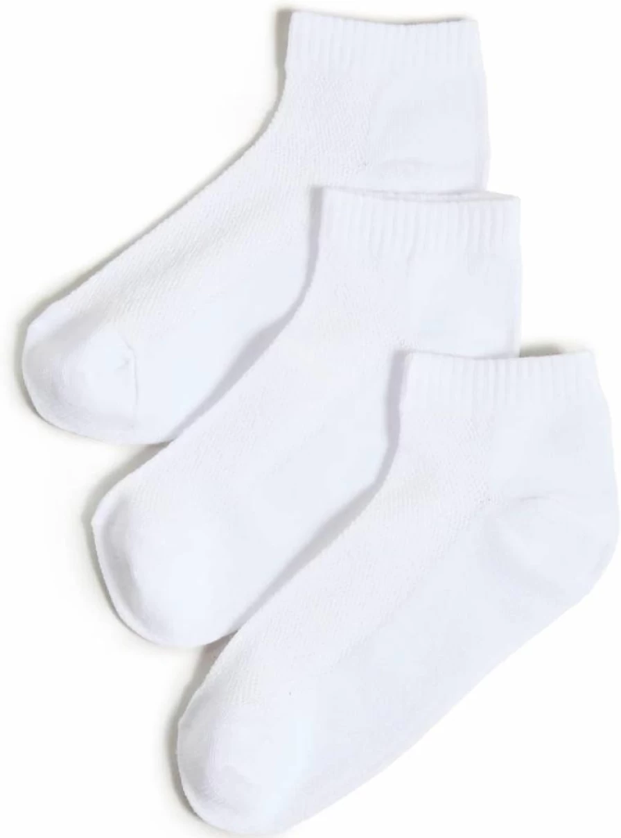 STEMS Women's Comfortable Everyday Ankle Socks 6-Pack - Breathable Soft Casual Socks for Daily Wear