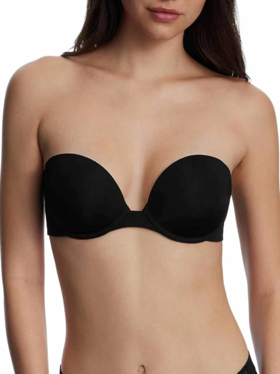 Skarlett Blue Women's Breathless Strapless Push-Up Bra - Plunge Neckline for Lift & Support | Style 329171